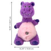 KONG Peluche Knots Belly Hippo M/L