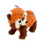 Peluche KONG Scampers Panda Roux Medium