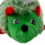 KONG Peluche de Noël Holiday Comfort Hérisson médium