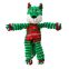 KONG Peluche de Noël Holiday Floppy Knots Fox