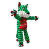 KONG Peluche de Noël Holiday Floppy Knots Fox