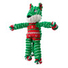 KONG Peluche de Noël Holiday Floppy Knots Fox
