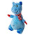 Peluche KONG Holiday Knots Belly Hippo