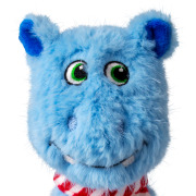 KONG Peluche Holiday Knots Belly Hippo