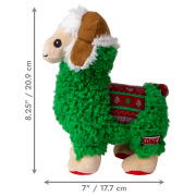 KONG Peluche de Noël Holiday Sherps Llama