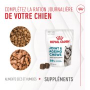 ROYAL CANIN Friandises articulation et vieillissement Soft Chew – Complément pour chien