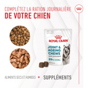 ROYAL CANIN Friandises articulation et vieillissement Soft Chew – Complément pour chien
