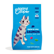 Edgard & Cooper Croquettes chat adulte stérilisé au saumon sans céréales