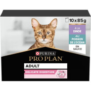 PRO PLAN Sachet fraicheur pour chat Sterilised delicate dinde -poisson de l'océan