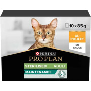 PRO PLAN Sachet fraicheur pour chat Sterilised NutriSavour poulet