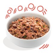 Pâtée sans céréales pour chien adulte – Agneau & Bœuf