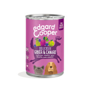 Edgard & Cooper Pâtée sans céréales pour chien adulte gibier & canard 400 g