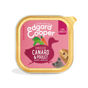 Edgard & Cooper Pâtée sans céréales pour chiot au canard et au poulet