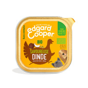 Edgard & Cooper Pâtée dinde bio sans céréales pour chien 100 g