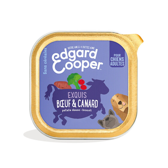 Patée Bœuf & Canard Sans Céréales pour chien