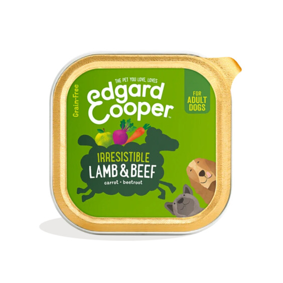 Edgard & Cooper Pâtée agneau & bœuf sans céréales pour chien 150 g