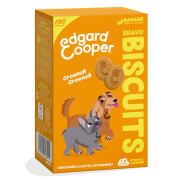 Edgard & Cooper Biscuits pour chien sans céréales banane & beurre de cacahuètes 400 g