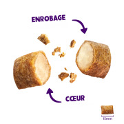 Edgard & Cooper Friandises fourrées pour chat sans céréales 60 g