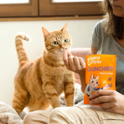 Edgard & Cooper Friandises sans céréales Crunchies au poulet pour chat 50 g