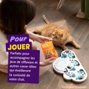 Friandises sans céréales Crunchies au Poulet pour chat