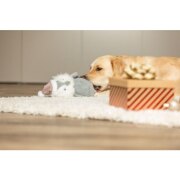 Peluche de Noël hibou avec corde pour chien