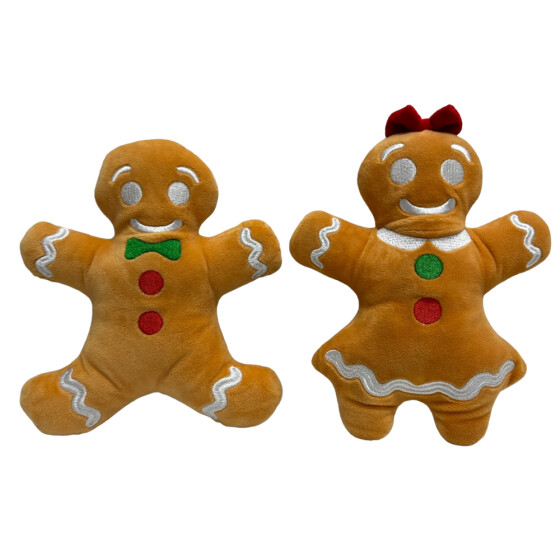 Peluche de Noël Bonhomme Pain d’Épices Mon Ami Luki