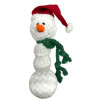 Jouet de Noël pour chien – Peluche et corde (Père Noël ou Bonhomme de neige) Mon Ami Luki