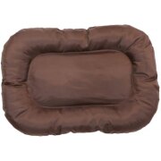 Coussin ovale antidérapant & imperméable marron 300D