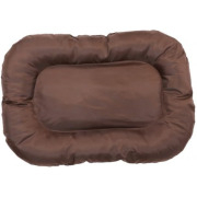 Coussin ovale antidérapant et imperméable marron 300D Mon Ami Luki