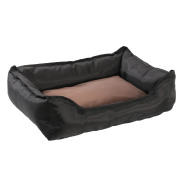 Panier pour chien noir en tissu 300D déperlant Mon Ami Luki