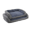 Sofa soft antidérapant pour chien bleu Mon Ami Luki