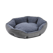 Panier ovale soft antidérapant bleu pour chien Mon Ami Luki