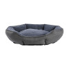 Panier ovale soft antidérapant bleu pour chien Mon Ami Luki
