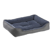 Panier rectangulaire soft antidérapant bleu Mon Ami Luki