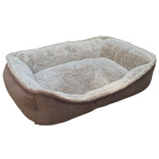 Panier rectangulaire antidérapant moka Mon Ami Luki