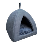 Dôme pour chat Antidérapant Soft Bleu Mon Ami Luki