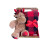 Ensemble peluche & couverture Noël – peluche renne + plaid 100×75 cm Mon Ami Luki
