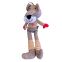 Peluche chien de Noël 50 cm Bubimex