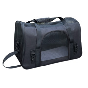 Sac de transport 600D noir pour chien et chat Mon Ami Luki