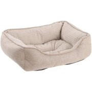 Panier rectangulaire soft antidérapant beige