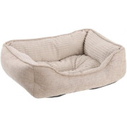 Panier rectangulaire soft antidérapant beige