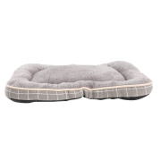 Matelas tout doux antidérapant gris pour chien Mon Ami Luki