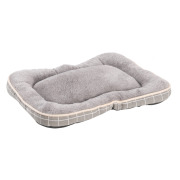 Matelas tout doux antidérapant gris pour chien Mon Ami Luki