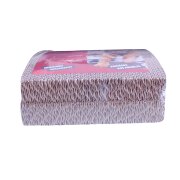 Griffoir carton pour chat forme croix 46×24×25 cm