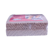 Griffoir carton pour chat forme croix 46×24×25 cm Mon Ami Luki