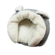 Panier refuge lapin douillet