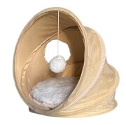 Panier tunnel rétractable pour chat– 38×42 cm