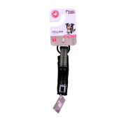 Collier réfléchissant pour chien nylon kaki