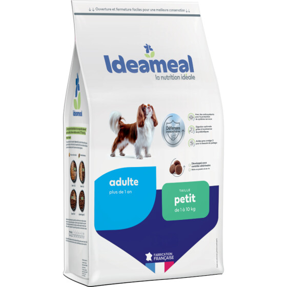 Croquettes Ideameal chien adulte petite race