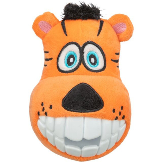 Jouet Tigre en latex avec son 14 cm pour chien